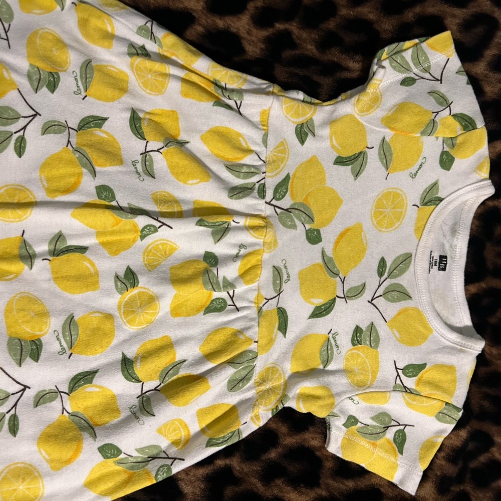 Old Navy Lemon Print Dress